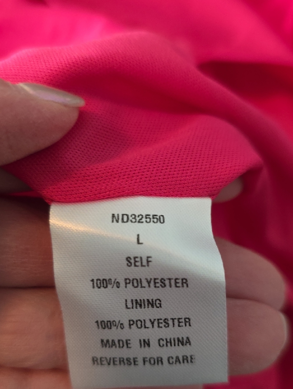 Stunning NWOT Lumiere Large Women's Hot Pink Long Sleeve Pleated Midi Dress - Picture 5 of 6